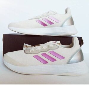 Adidas Womens QT Racer Running Lightweight Shoes‎ Size8